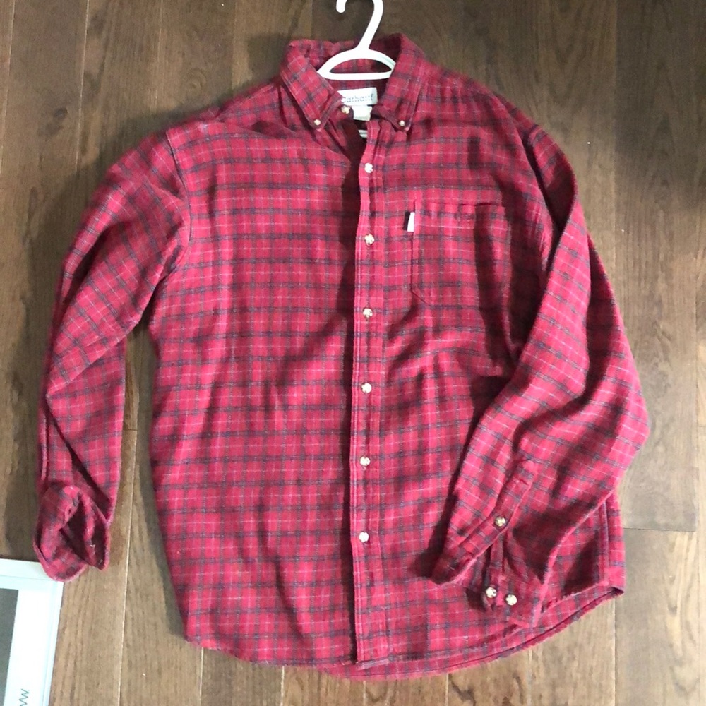 Carhartt button-up size large